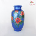Blue Chrome Fower Pot Blue - (XL) #1