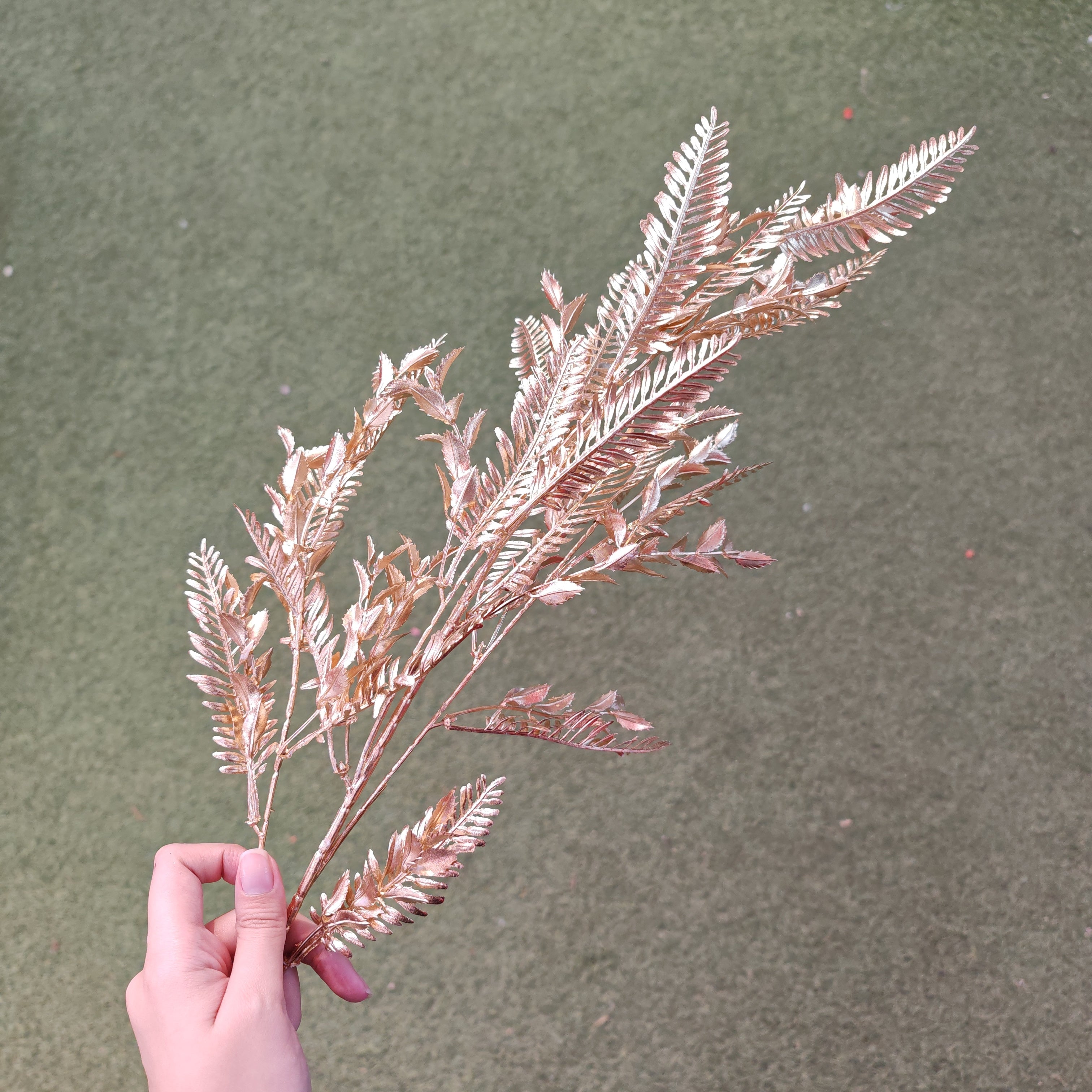 Gold Leaf Deco/ Ilex Spray