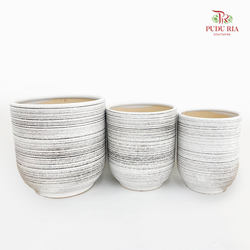 PD-3013 Stripe Pot