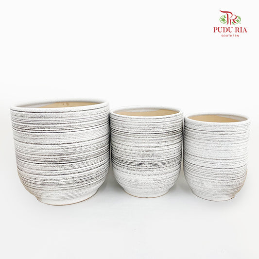 PD-3013 Stripe Pot
