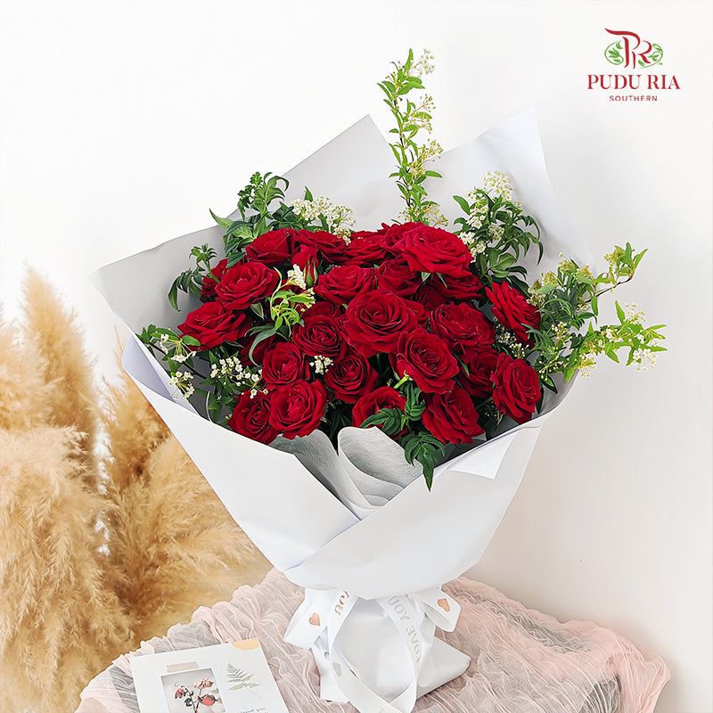 Rose Spray Bouquet - (5-6 Stems)