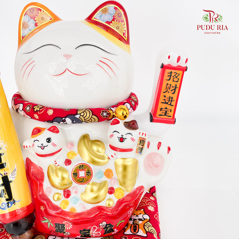 10' Lucky Cat (Swing) Da Bi Jin Cai - FBA136#1