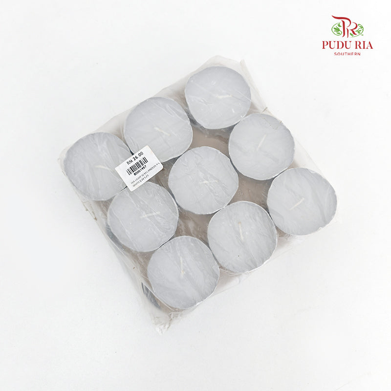 Tea Light 6cm Candles - White