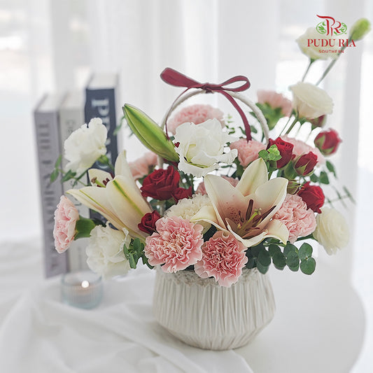 Flower basket Arrangement #5