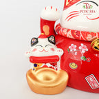6.5' Lucky Cat Red - FBA077#1
