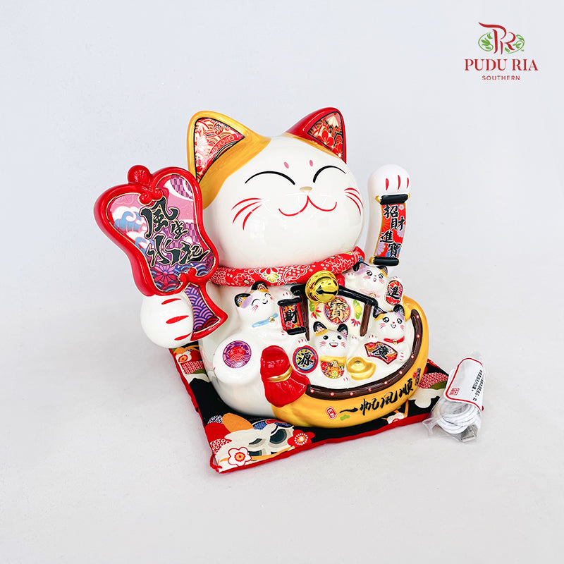 9.5' Lucky Cat 风生水起 (Swing) - FBA110#1