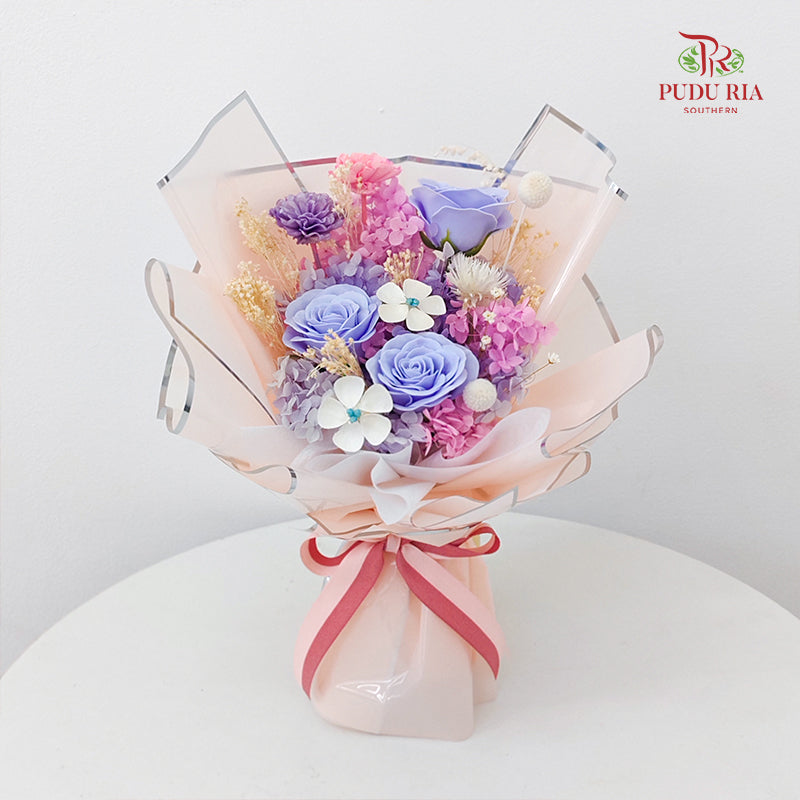 Soap Rose Bouquet - (3 Stems)