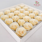 25 Bloom Awalking Soap Flower Cream - FBA089#9