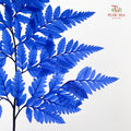 Preservative Fern - Blue
