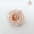 18 Bloom Soap Flowers Gold Liner Peach - FBA081#1 - Pudu Ria Florist Southern