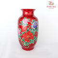 Blue Chrome Fower Pot Red - (XL)