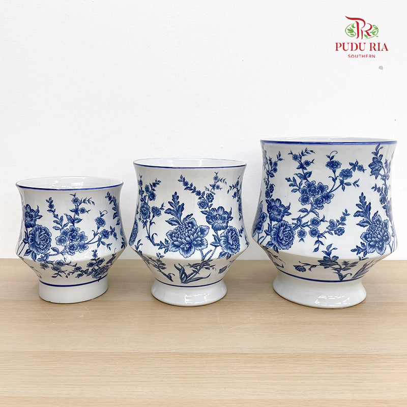 Q1E109 Blue White Porcelain