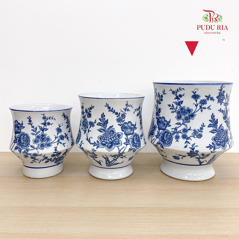 Q1E109 Blue White Porcelain