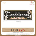 Decoration Cards Condolences - FBD225