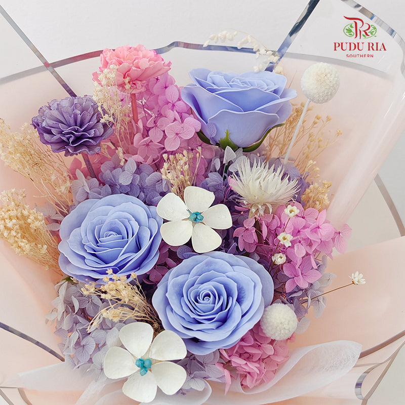 Soap Rose Bouquet - (3 Stems)