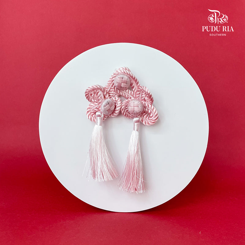 CNY Knot Button - Pink
