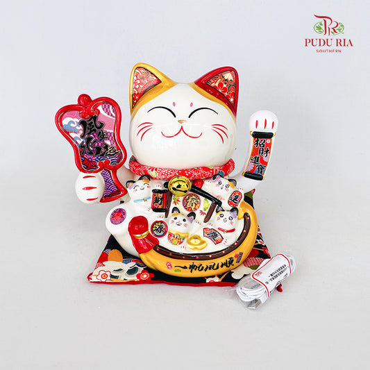 9.5' Lucky Cat 风生水起 (Swing) - FBA110#1