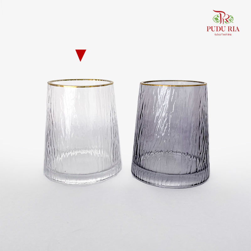 T Shape Short Vase