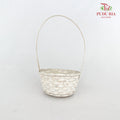 Simple White Basket - P02/1