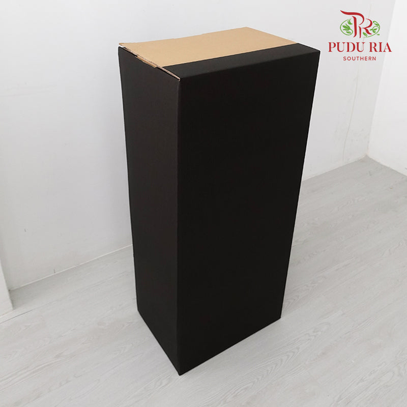 Paper Box Stand Foldable - Black