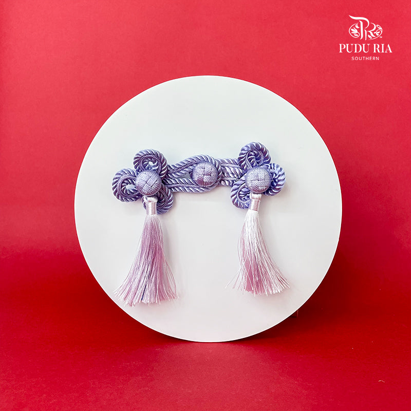 CNY Knot Button - Purple