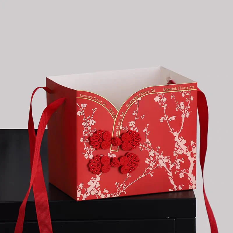 Craft Paper Bag (500g) 华韵中式花盒 - FBB101
