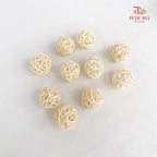 CNY Rattan Ball (10 Units) - White