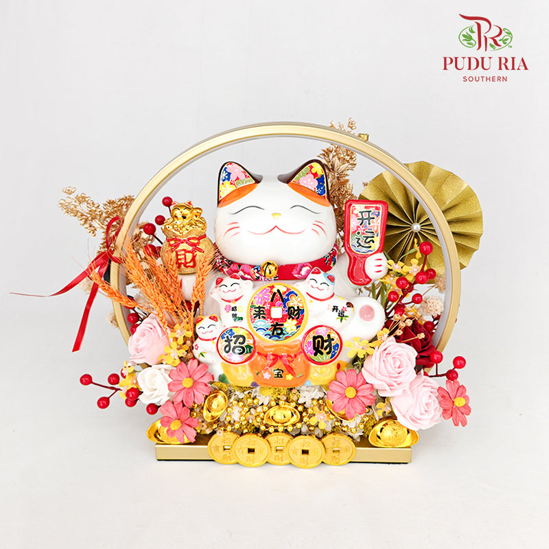 Grand Opening Lucky Cat Arrangement #1