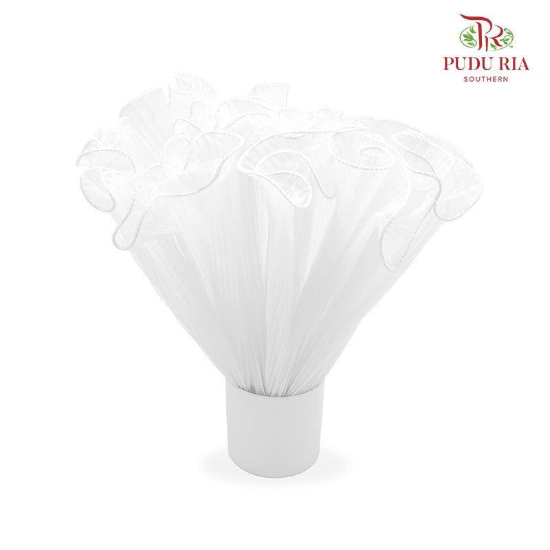 Wave Netting White - FNT050#1 - Pudu Ria Florist Southern