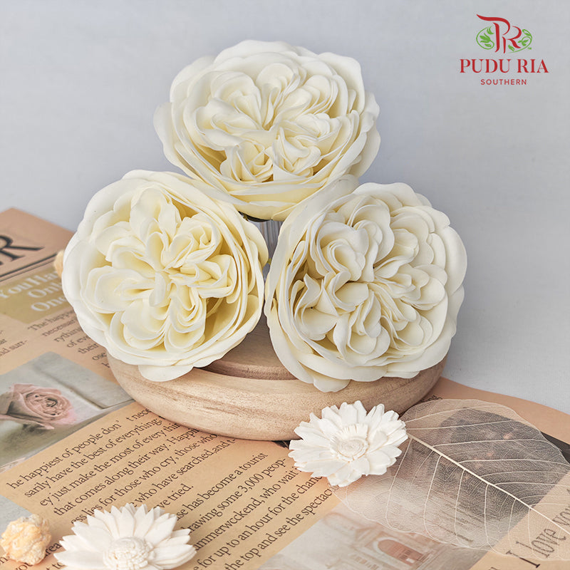 16 Bloom Austin Soap Flower English - FBA088#2