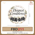 Decoration Card Deepest Condolences 福夀全歸 - FBD211