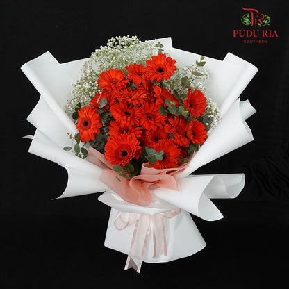 Gerbera Bouquet ( 20 Stems ) - Pudu Ria Florist Southern