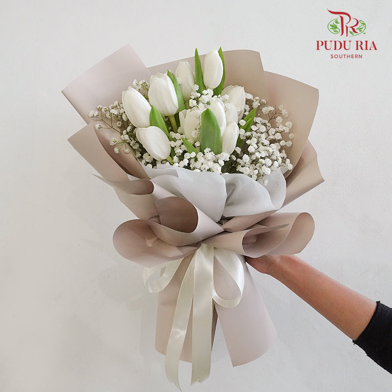 Tulip Bouquet (10 Stems) - Pudu Ria Florist Southern