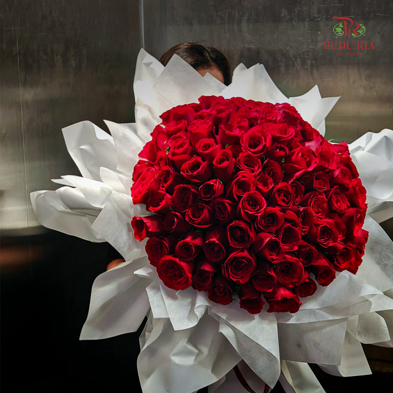 Red Rose Bouquet (99 Stems)