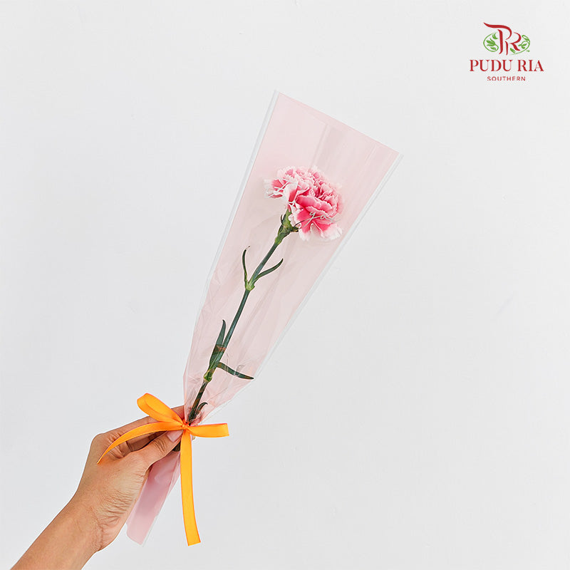 Single-Stem Carnation Bouquet