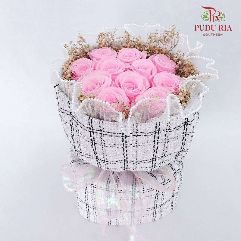 Preserved Rose Bouquet(11 stems) - Pudu Ria Florist Southern