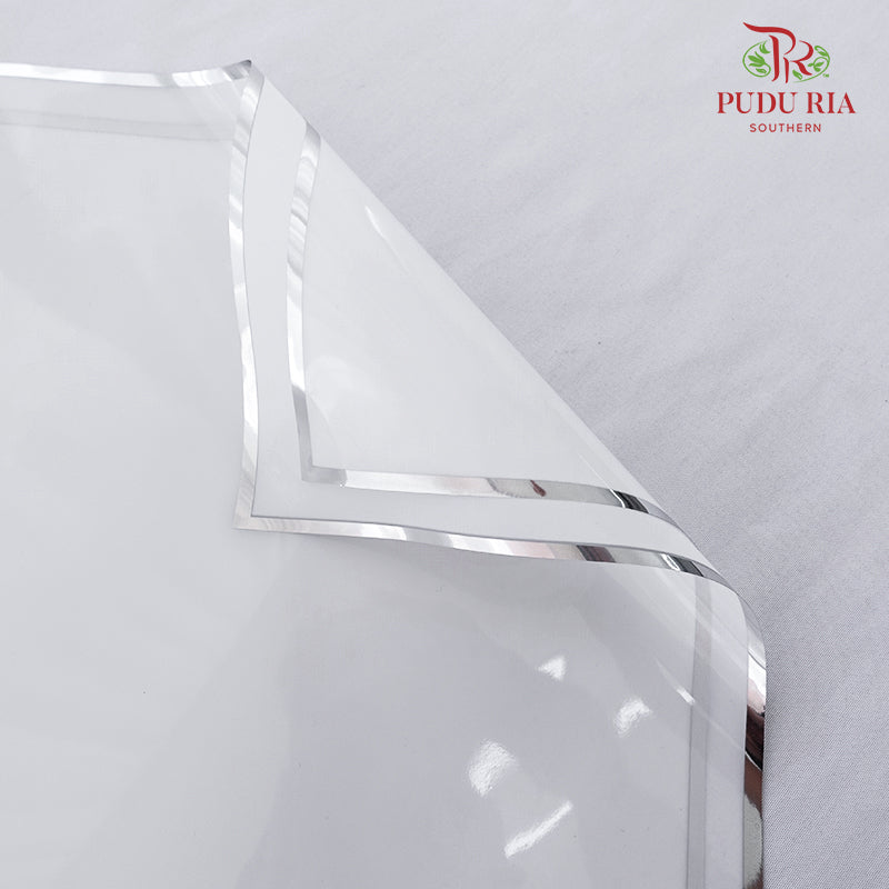 Silver Frame Opp Plastic - FPL114