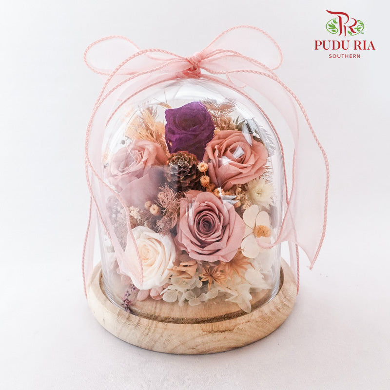 Preserved Rose Flower Arrangement