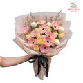 Gerbera & Rose Bouquet (10 Stems)