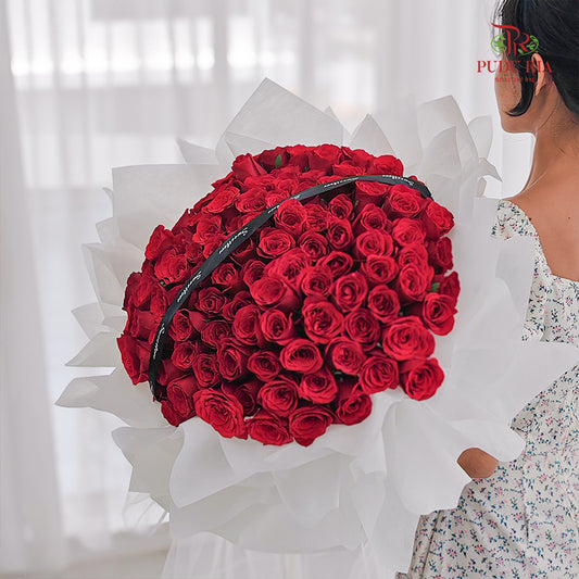 Red Rose Bouquet (99 Stems)