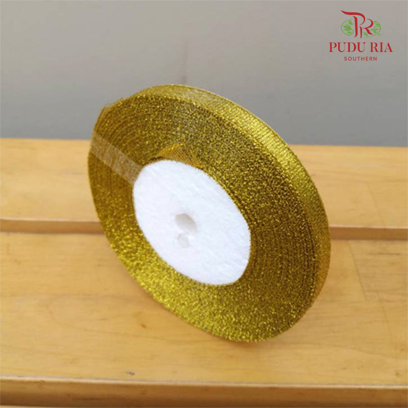 Metallic Ribbon Gold - FRB004#1 - Pudu Ria Florist Southern