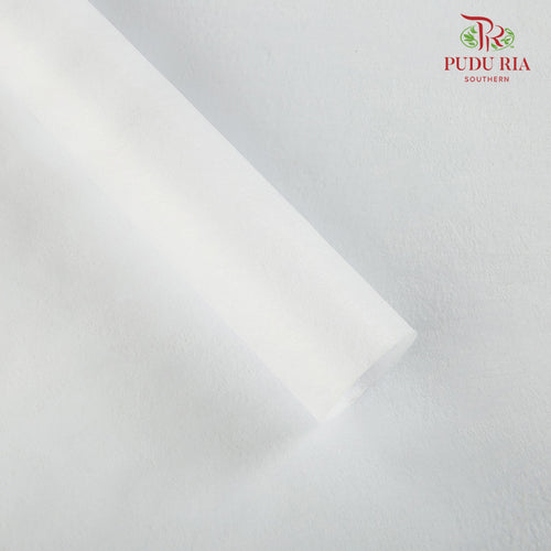Soft Wrapper White - FPL076#1 - Pudu Ria Florist Southern