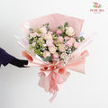 Pink Rose Bouquet (10 Stems)