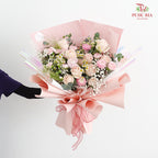 Pink Rose Bouquet (10 Stems)