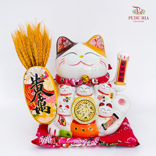 11' Lucky Cat (Swing) Million Gold - FBA122#1