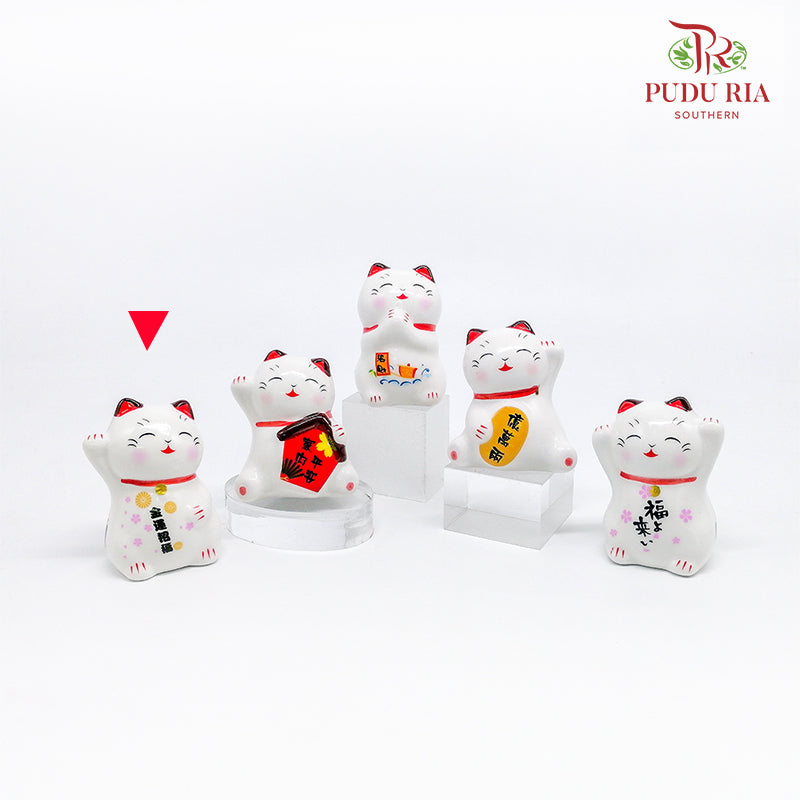 2' Lucky Cat FBA043#1 - Pudu Ria Florist Southern