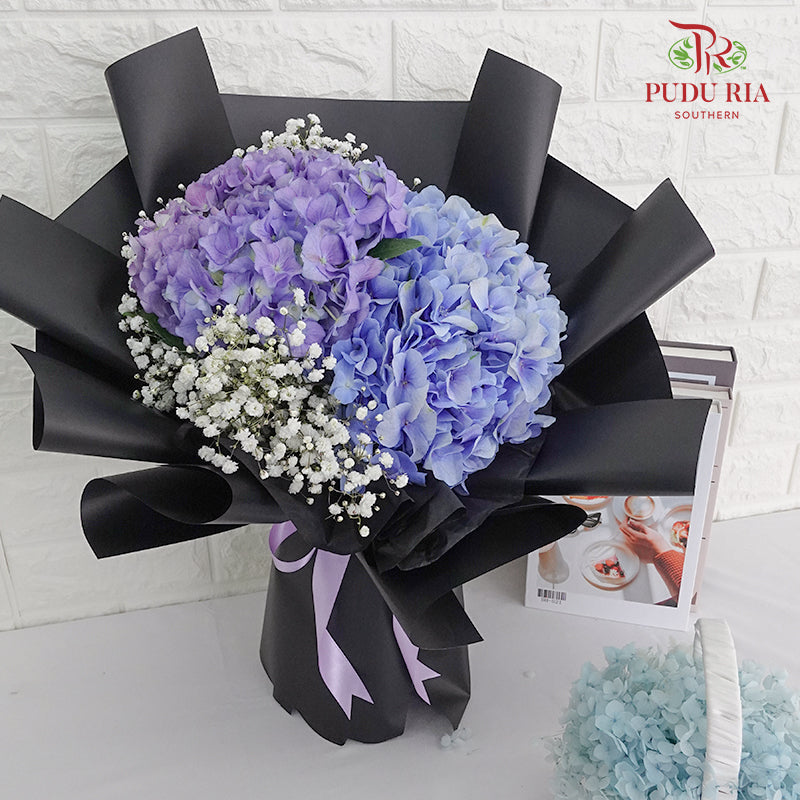 2 Stems Hydrangea Bouquet - Pudu Ria Florist Southern