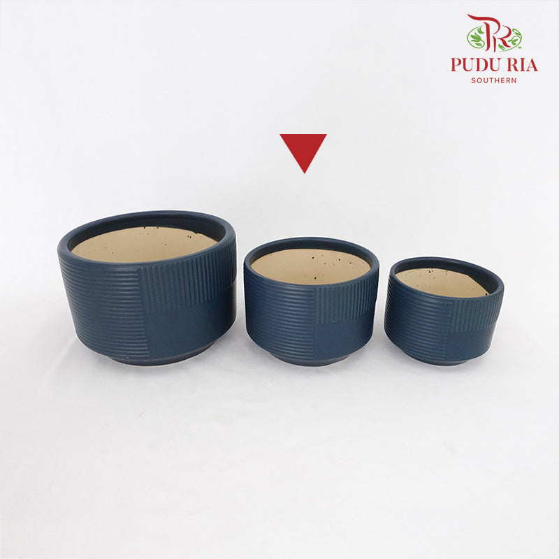 XR-886-H Pot Navy Blue