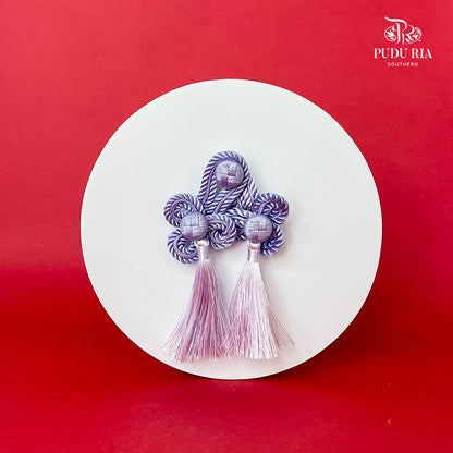 CNY Knot Button - Purple