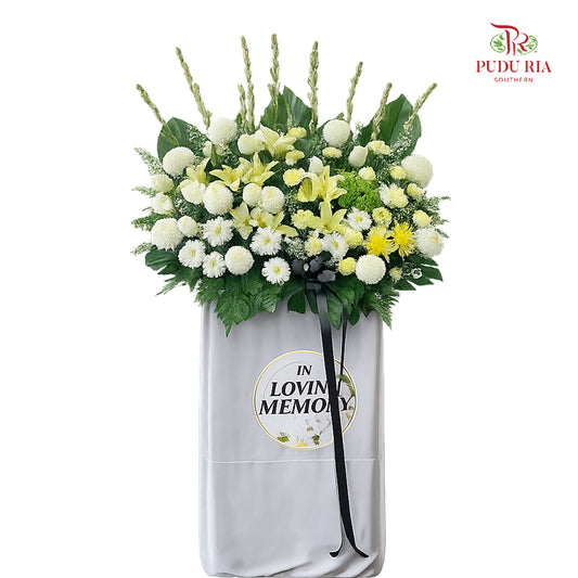 Condolence Flower Arrangement Stand #28